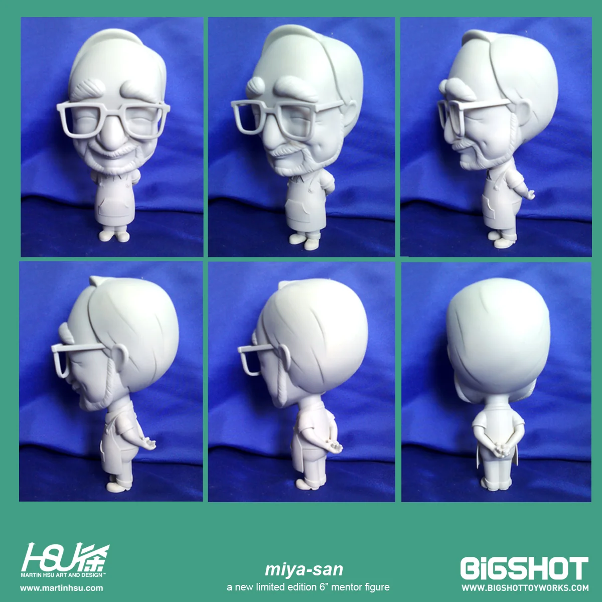 Miya-San Figure wth Martin Hsu — Bigshot Toyworks